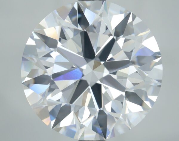 ROUND 5.09 carats